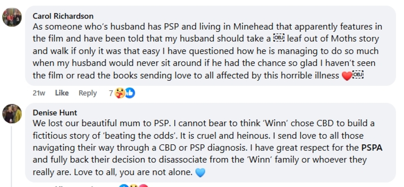 Thread 20 : To feel disappointed after reading this in The Observer about the author and her husband from The Salt Path book and film?