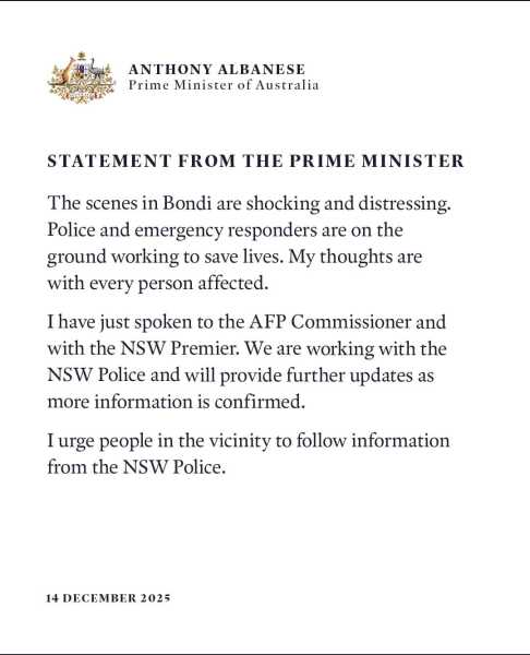 Bondi beach mass shooting