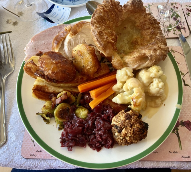 Go on then, show me your dinner