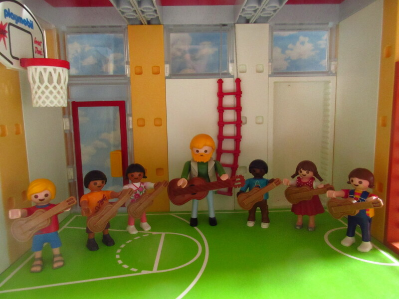 It's advent for the Playmobil people in our house...