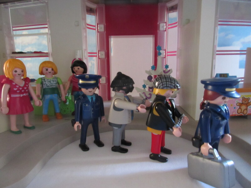 It's advent for the Playmobil people in our house...