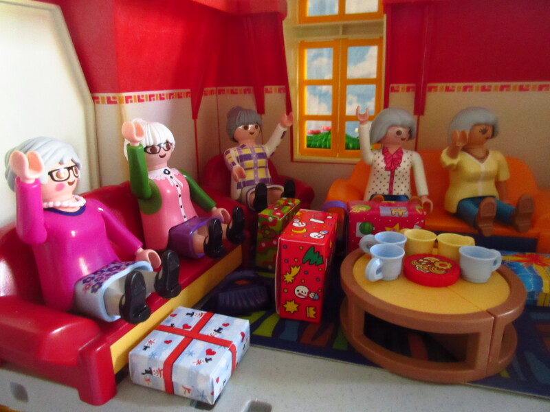 It's advent for the Playmobil people in our house...