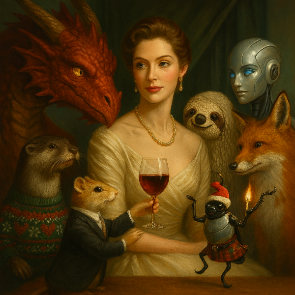 The Bluestocking: it's the season of mulled wine, conversations about pineapple and, of course, gerbils. Confused? You will be...