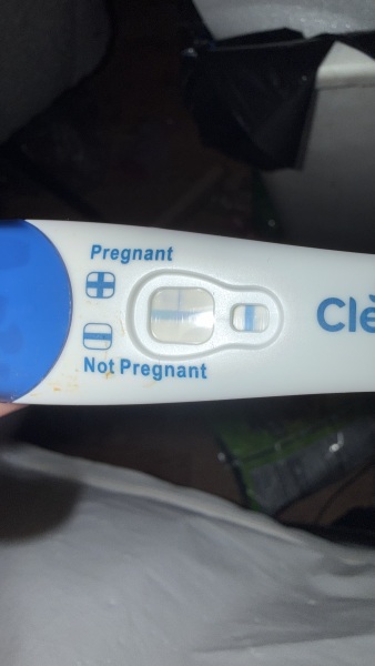 Am i pregnant or is the clear blue an evaporation line?!