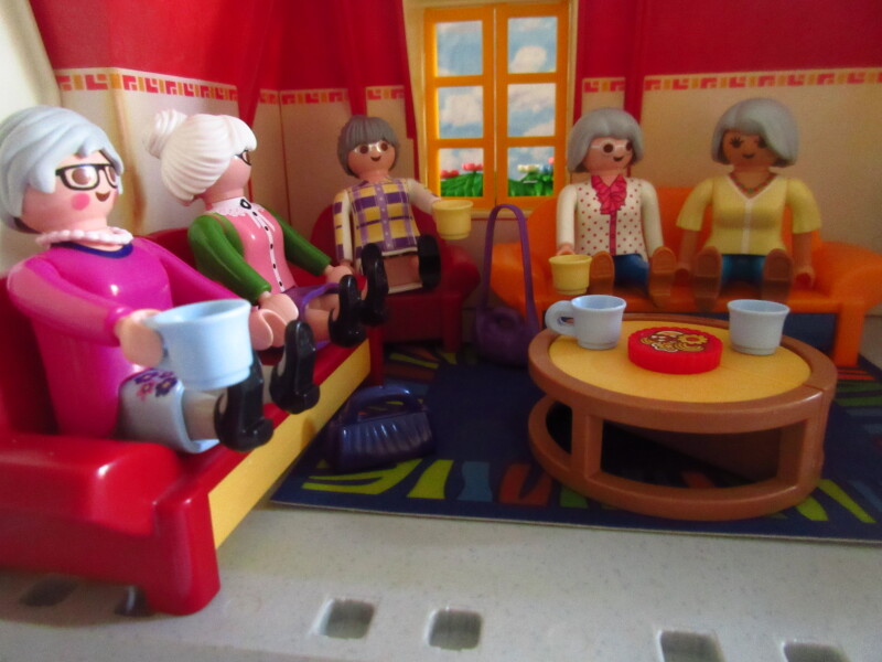 It's advent for the Playmobil people in our house...