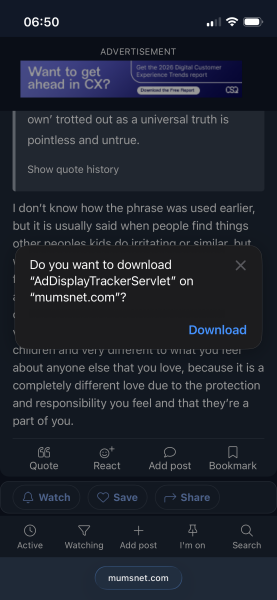 Invited to download AdDisplayTrackerServlet