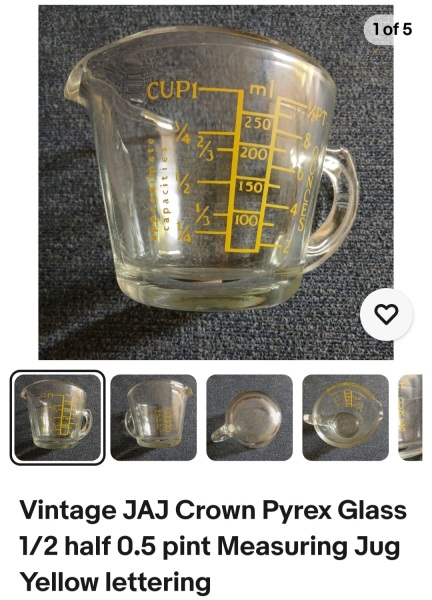 A glass measuring jug that doesn’t lose its numbers: the holy grail