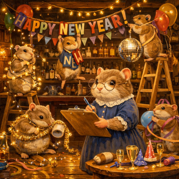 The Bluestocking Boxing Day sale: 1 gerbil for the price of 2