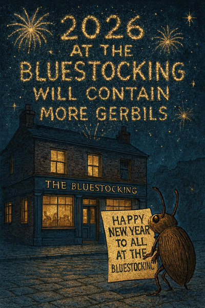 The Bluestocking Boxing Day sale: 1 gerbil for the price of 2