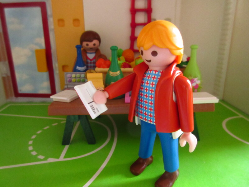It's advent for the Playmobil people in our house...