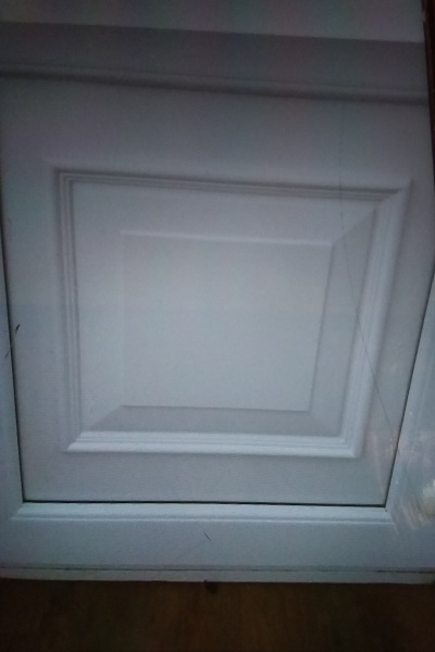 Putting a cat flap in an awkward UPVC door. How?