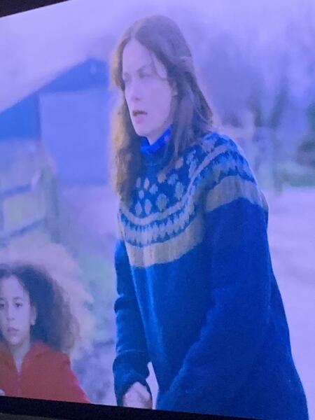 Ruth Wilson’s jumper in cemetery road