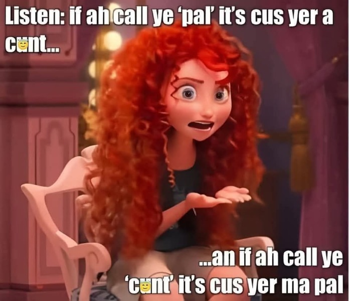 Anyone seen woman arrested for saying f****t in a private text message?