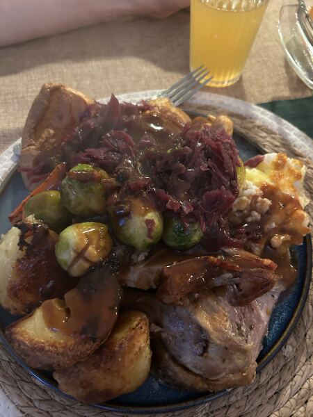 Go on then, show me your dinner