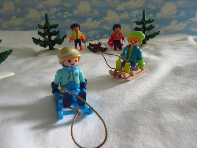 It's advent for the Playmobil people in our house...