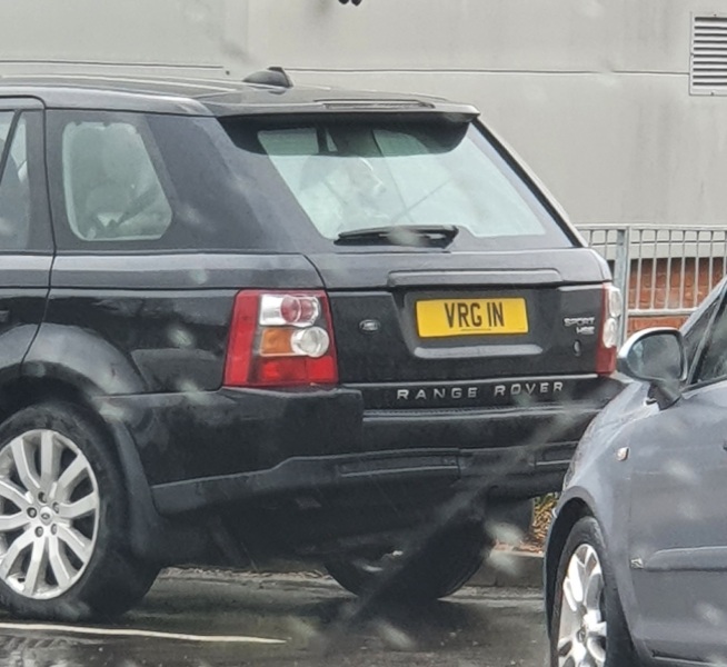Funny car registration plates