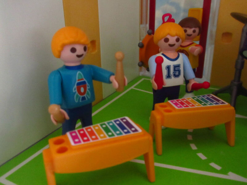 It's advent for the Playmobil people in our house...