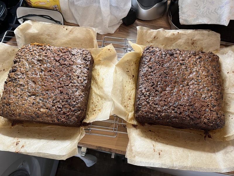 Christmas cakes! Come and show me yours.