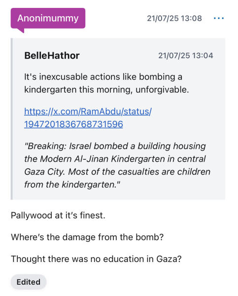 To think UN should now be in Gaza as a peacekeeping force