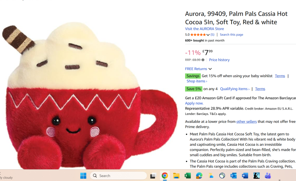 To buy myself a jellycat as an adult?