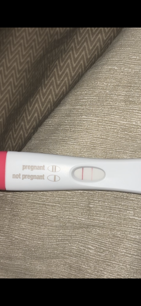 4-5 weeks pregnant, fading line