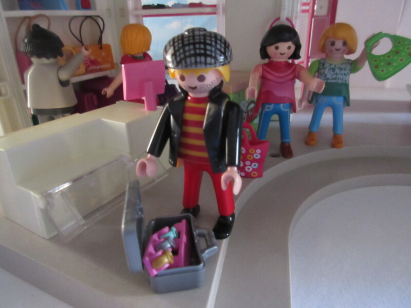 It's advent for the Playmobil people in our house...