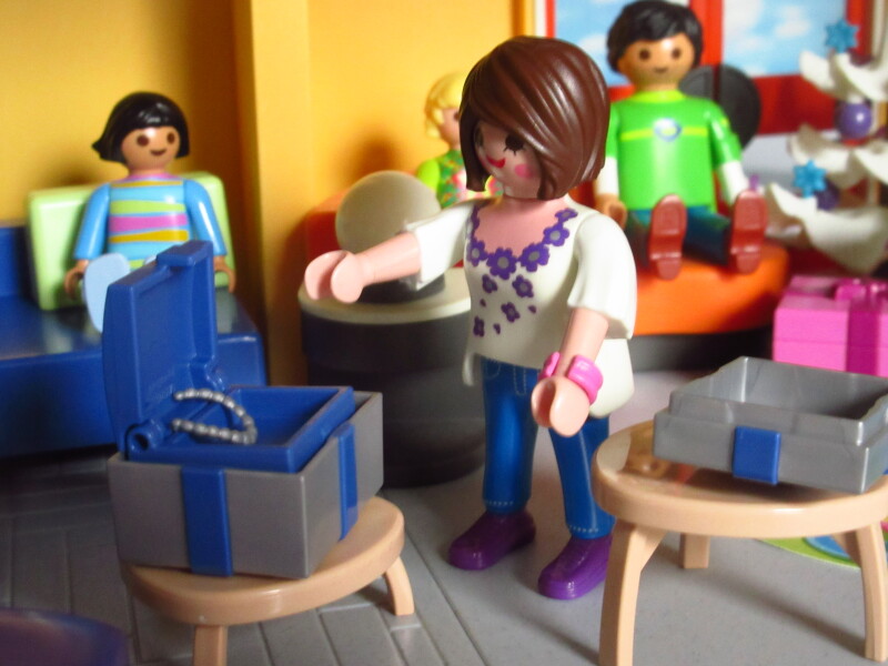 It's advent for the Playmobil people in our house...