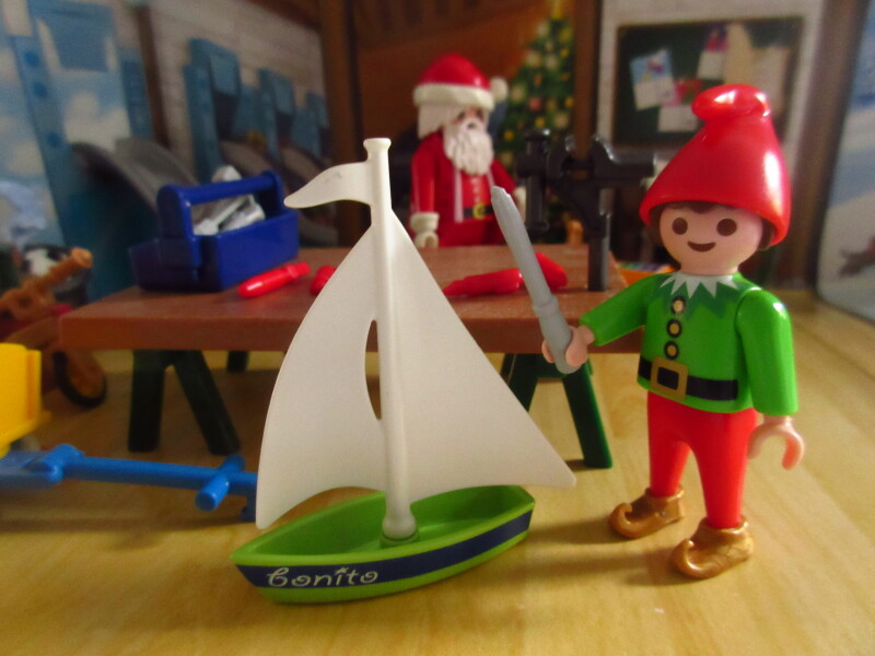 It's advent for the Playmobil people in our house...