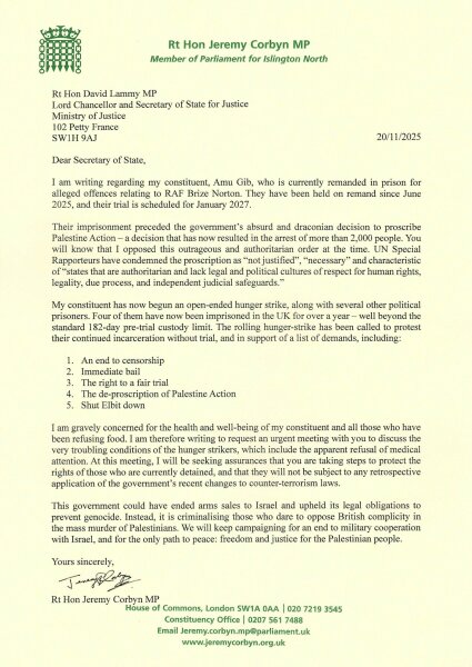 What should happen about the hunger strikers?