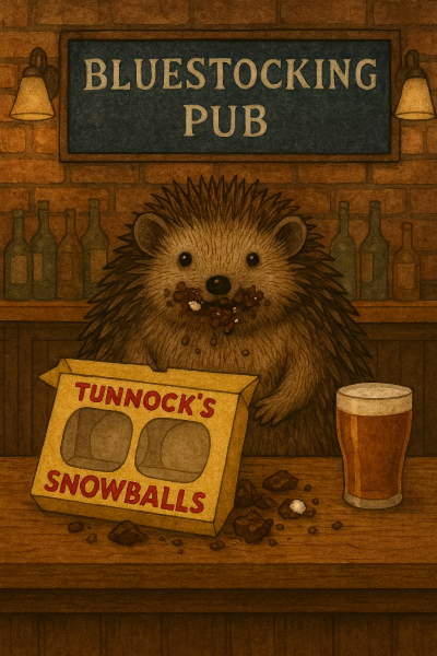 The Bluestocking: it's the season of mulled wine, conversations about pineapple and, of course, gerbils. Confused? You will be...