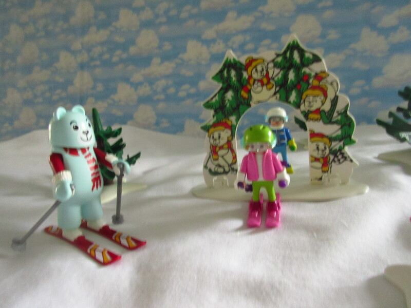 It's advent for the Playmobil people in our house...