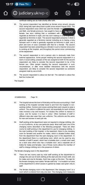 NHS Fife tries to silence nurse - Sandie Peggie vs NHS Fife Health Board and Dr Beth Upton - thread #55