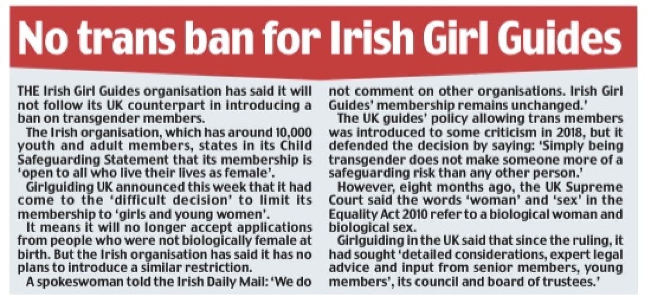 Gender Critical in Ireland Part 4