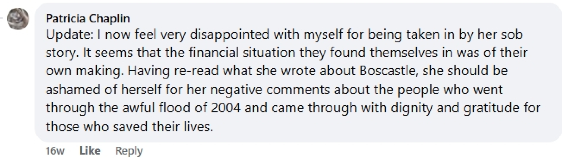 Thread 20 : To feel disappointed after reading this in The Observer about the author and her husband from The Salt Path book and film?