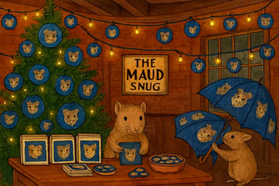 The Bluestocking: it's the season of mulled wine, conversations about pineapple and, of course, gerbils. Confused? You will be...