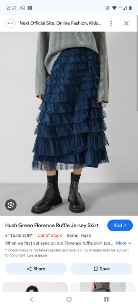 How to style this ruffle skirt?!