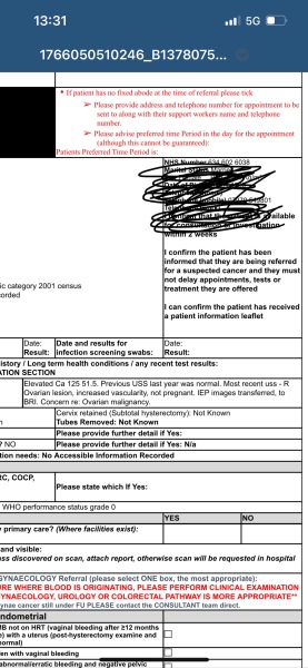 Ultrasound found lesion on ovary & increased vascularity - what are next steps and what should I be preferred for??