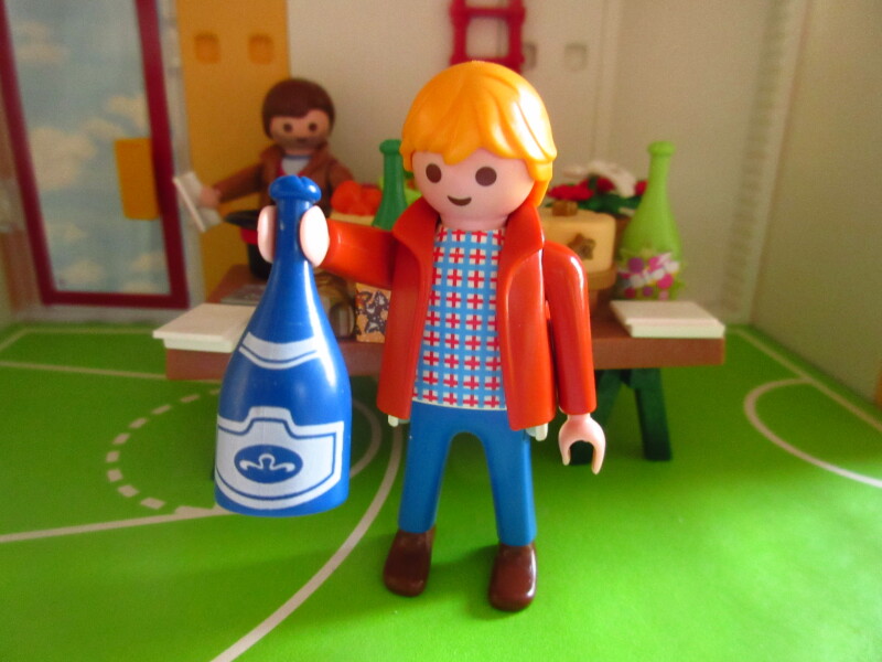 It's advent for the Playmobil people in our house...