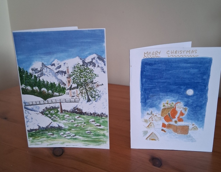 If someone sent you a (nicely) handmade Christmas card, would you think…