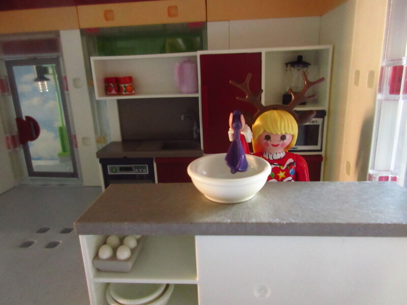 It's advent for the Playmobil people in our house...