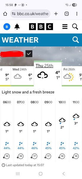 The 2025 ‘Will it snow at Christmas?’ thread