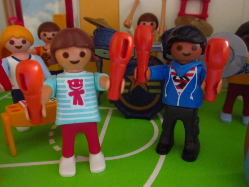 It's advent for the Playmobil people in our house...