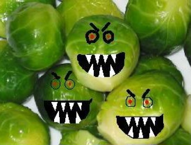 What should replace sprouts in a Xmas dinner?