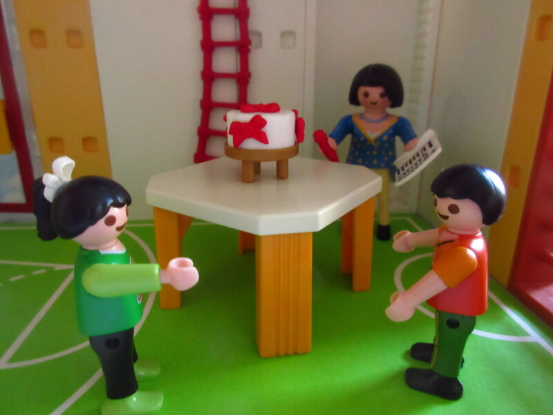 It's advent for the Playmobil people in our house...