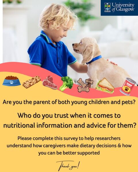 Feeding your family - please share your thoughts as a child and pet caregiver