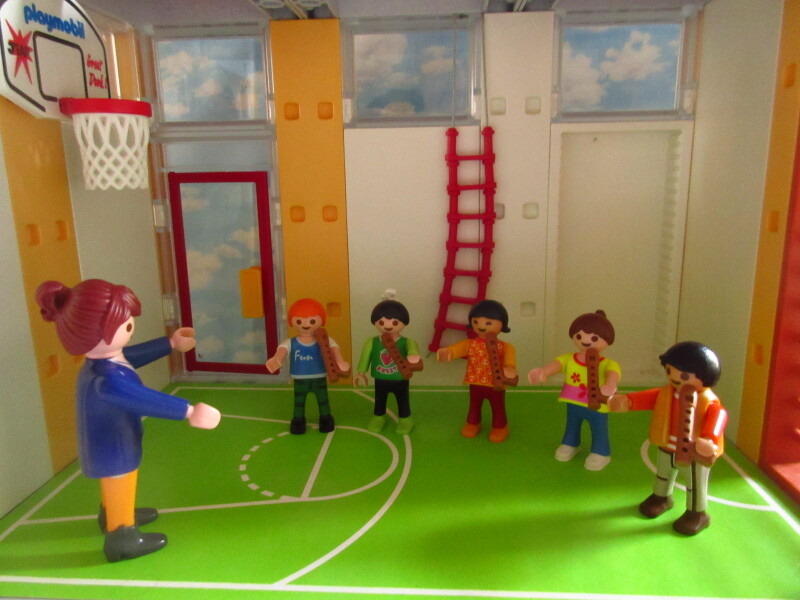 It's advent for the Playmobil people in our house...