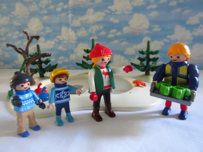 It's advent for the Playmobil people in our house...
