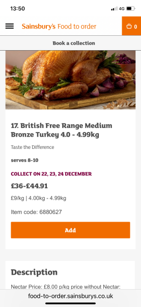 So confused by supermarket turkeys!