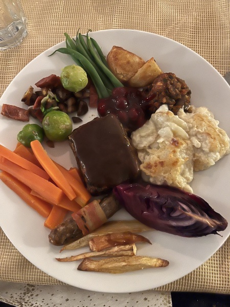 Go on then, show me your dinner