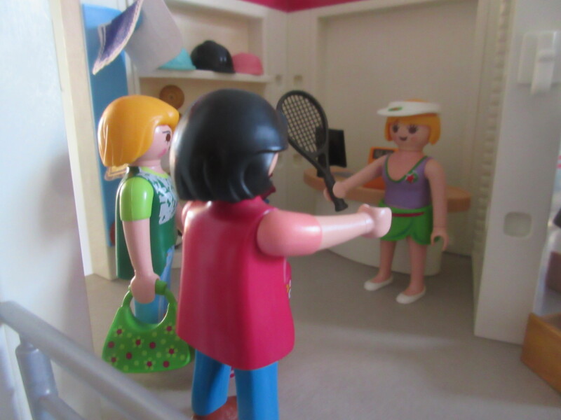 It's advent for the Playmobil people in our house...